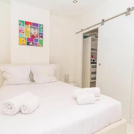 דירה Croisette 1 Mn 2 Bedroom W/ Terrace Olam קאן