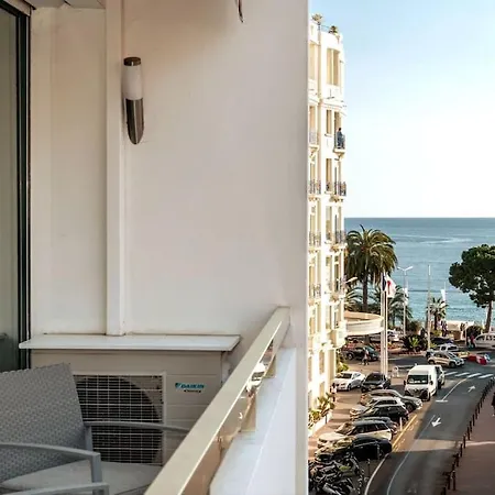 דירה Croisette 1 Mn 2 Bedroom W/ Terrace Olam